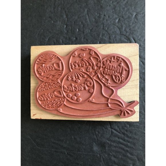 Inkadinkado Rubber Stamp Thank You Languages Merci Gracias Danke Domo - Picture 10 of 11